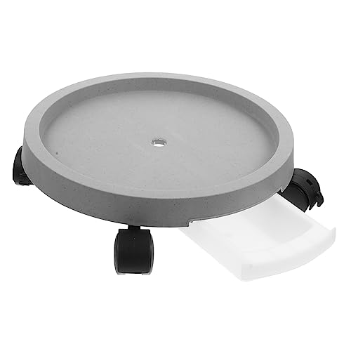 TOYANDONA Blumenuntersetzer mit Tablett mit Wasserbehälter Robustes Pflanzentablett für Innen und Außenbereich für Garten und Wohnräume Leise von TOYANDONA