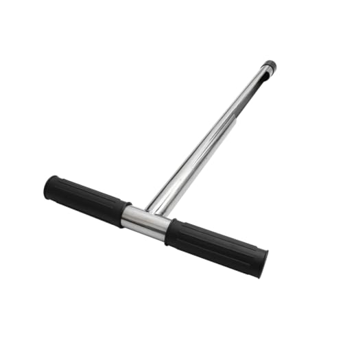 TOYANDONA Bodenprobenehmer Probenahme Bodentest Gartengeräte Bodensondenstab Rasen einfaches Bodenprobenwerkzeug Sampler Tool Erde Silver von TOYANDONA