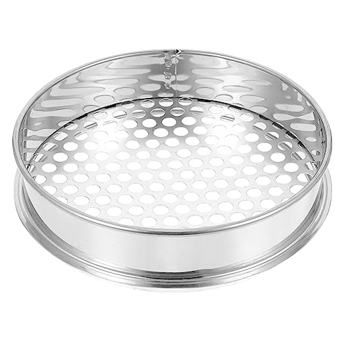 TOYANDONA Bodensieb Rundes Sieb mit Löchern Gartensieb Kompostsieb Filtersieb für Erde Steine und Blumenerde Garten Zubehör Robust Langlebig und TOYANDONA Bodensieb Rundes Sieb mit Löchern Gartensieb Kompostsieb Filtersieb für Erde Steine und Blumenerde Garten Zubehör Robust Langlebig und von TOYANDONA