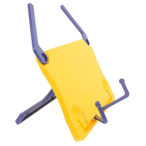 TOYANDONA Bücherregal Lesebuchständer Buchständer für Klavier Staffelei Desktop-Buchständer schreibtisch notenständer freistehender Lesestand Zubehör für Musikinstrumente Abs Gelb TOYANDONA Bücherregal Lesebuchständer Buchständer für Klavier Staffelei Desktop-Buchständer schreibtisch notenständer freistehender Lesestand Zubehör für Musikinstrumente Abs Gelb von TOYANDONA