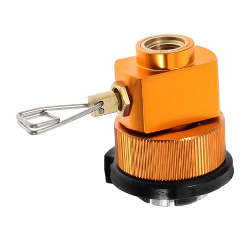TOYANDONA Camping Gaskocher Adapter Ventil Für Gasflasche Nachfüllventil Leckfreie Dichtung Leicht Für Outdoor Kocher Zubehör TOYANDONA Camping Gaskocher Adapter Ventil Für Gasflasche Nachfüllventil Leckfreie Dichtung Leicht Für Outdoor Kocher Zubehör von TOYANDONA