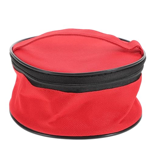 TOYANDONA Camping Geschirr Organizer Tasche Robuste Oxford Tasche für Essbesteck Isoliert und Faltbar für Outdoor Aktivitäten Picknick und Reisen mit Praktischem Tragegriff und Durchdachtem von TOYANDONA