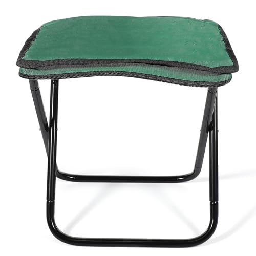 TOYANDONA Camping Klappstuhl Faltbar Tragbarer Outdoor Hocker für Angeln Wandern Reisen Leichtes und Ergonomisches Design für Garten und Sportveranstaltungen von TOYANDONA