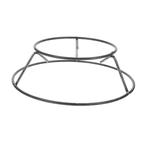 TOYANDONA Camping Pot Rack aus Robustem Eisen Stabiler Wok und Topfhalter für Feuerholz Vielseitig Einsetzbar für Outdoor Kochen und Garten Sicherer Stand für Schwere Töpfe und Pfannen von TOYANDONA