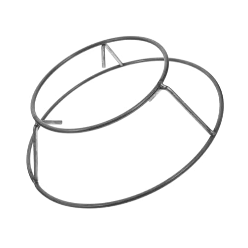 TOYANDONA Camping Topfständer Eisen für Outdoor Nutzung Robuster Kochgeschirr Halter Stabiler Wok Ring für Camping und Zuhause für Schwere Töpfe und Pfannen von TOYANDONA
