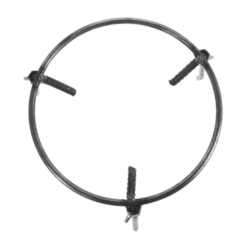 TOYANDONA Camping Tripod Kochen Stativ für Feuerstellen Abnehmbarer Wok Ständer für Outdoor Camping Vielseitig Einsetzbar Schnell Aufzubauen Leicht zu Transportieren für Offene Feuerstellen von TOYANDONA