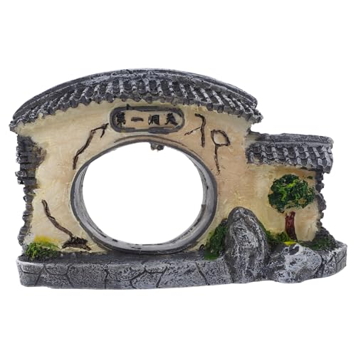 TOYANDONA Chinesische Miniatur Architektur Statue Resin Bonsai Dekoration Antikes Design Vielseitige Aquarium Landschaft Ornament Langlebig von TOYANDONA
