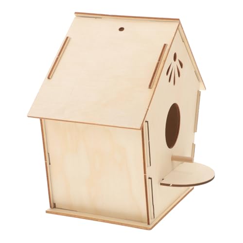 TOYANDONA DIY Holz Vogelhaus Bausatz für Kreatives Bastelset Bemalen und Gestalten für Junge Künstler und DIY Fans Holzspielzeug für Hand Augen Koordination und Kreative TOYANDONA DIY Holz Vogelhaus Bausatz für Kreatives Bastelset Bemalen und Gestalten für Junge Künstler und DIY Fans Holzspielzeug für Hand Augen Koordination und Kreative von TOYANDONA