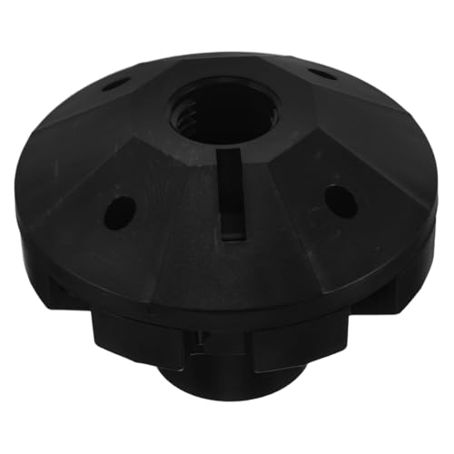 TOYANDONA Dachplatte Parasol -Regenschirm - Metallteile für den Außenbereich Sonnenschirm-Ersatz Schirmersatzteile Regenschirmersatz Schirmbefestigung Dachplatten Abs Schwarz von TOYANDONA