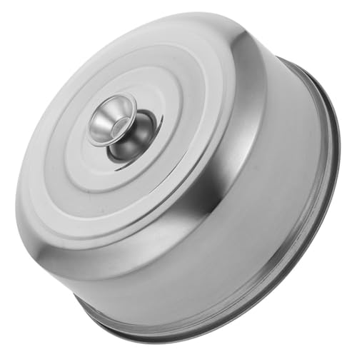 TOYANDONA Dampfgarer Abdeckplatte mit Praktischem Griff Vielseitige Abdeckung für Teller und Steak für Teppanyaki und Küchenzubehör TOYANDONA Dampfgarer Abdeckplatte mit Praktischem Griff Vielseitige Abdeckung für Teller und Steak für Teppanyaki und Küchenzubehör von TOYANDONA