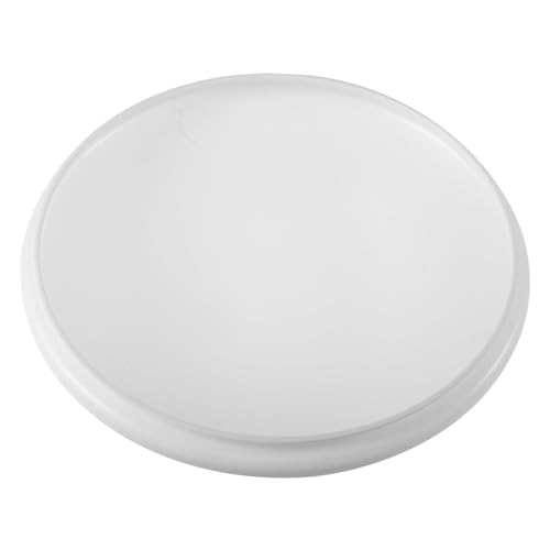 TOYANDONA Deckenleuchte Lampenschirm Kunststoff Rund Einfacher Austausch und Geeignet für Schlafzimmer Wohnzimmer und Robustem Design Durchmesser von TOYANDONA