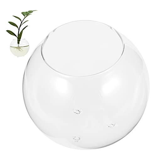 TOYANDONA Desktop Terrarium Fischschale Transparentes Aquarium für Dekorative Pflanzen Langlebiges Vielseitig Einsetzbar für Tischdekoration und Landschaften TOYANDONA Desktop Terrarium Fischschale Transparentes Aquarium für Dekorative Pflanzen Langlebiges Vielseitig Einsetzbar für Tischdekoration und Landschaften von TOYANDONA