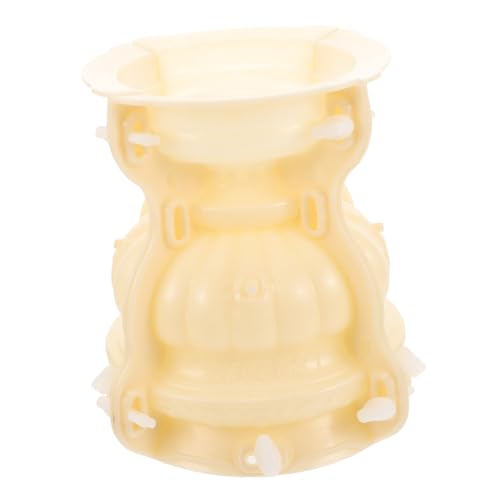 TOYANDONA Dicke Kunststoff blumentopf form Europäischer Stil Wiederverwendbare DIY Pflanztopfform Leichtes Langlebiges Material Für Bastelprojekte Zimmerpflanzen Übertopfgestaltung von TOYANDONA