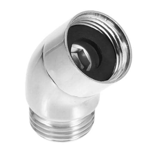 TOYANDONA Duschadapter Winkel aus Verchromtem Kupfer Kompatibler Brauseanschluss mit Anschluss Langlebiger Handbrause Verbinder für Duschschlauch Mehrfach Verwendbarer Duschanpasser TOYANDONA Duschadapter Winkel aus Verchromtem Kupfer Kompatibler Brauseanschluss mit Anschluss Langlebiger Handbrause Verbinder für Duschschlauch Mehrfach Verwendbarer Duschanpasser von TOYANDONA