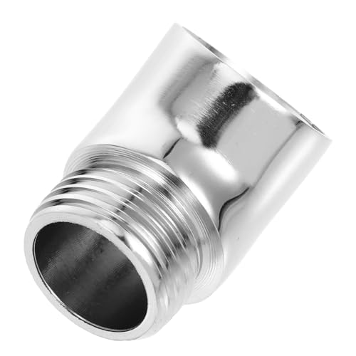 TOYANDONA Duschadapter aus Verchromtem Kupfer Langlebiger Handbrause verbinder mit Anschluss Wiederverwendbarer Eckverbinder für Duschschlauch Robust und Praktisch für Badinstallation TOYANDONA Duschadapter aus Verchromtem Kupfer Langlebiger Handbrause verbinder mit Anschluss Wiederverwendbarer Eckverbinder für Duschschlauch Robust und Praktisch für Badinstallation von TOYANDONA