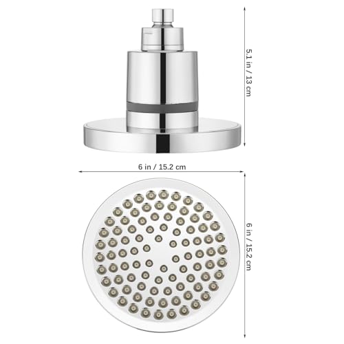 TOYANDONA Duschkopf Mit Weichem Wasser Duschdruckverstärker Duschfilterkopf Hochdruck Gefilterter Duschkopf Duschkopffilter Duschkopfreiniger Wasserenthärter Duschköpfe Silber Abs TOYANDONA Duschkopf Mit Weichem Wasser Duschdruckverstärker Duschfilterkopf Hochdruck Gefilterter Duschkopf Duschkopffilter Duschkopfreiniger Wasserenthärter Duschköpfe Silber Abs von TOYANDONA