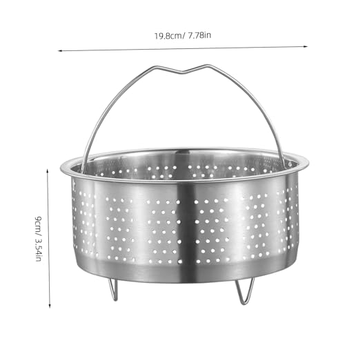 TOYANDONA Edelstahl Dämpfeinsatz Mittel Universeller Gemüse Dämpfkorb Robust Langlebig Für Reis Dim Sum Meeresfrüchte Dampfgaren Spülmaschinenfest Kompakt Leicht Zu Reinigen TOYANDONA Edelstahl Dämpfeinsatz Mittel Universeller Gemüse Dämpfkorb Robust Langlebig Für Reis Dim Sum Meeresfrüchte Dampfgaren Spülmaschinenfest Kompakt Leicht Zu Reinigen von TOYANDONA