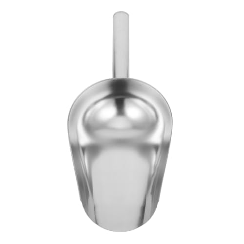 TOYANDONA Edelstahl Eisschaufel Mehrzweck Getreide Mehlschaufel für Eiswürfel Reis Süßigkeiten Bohnen Geeignet für Party Buffet Küche und Restaurant TOYANDONA Edelstahl Eisschaufel Mehrzweck Getreide Mehlschaufel für Eiswürfel Reis Süßigkeiten Bohnen Geeignet für Party Buffet Küche und Restaurant von TOYANDONA