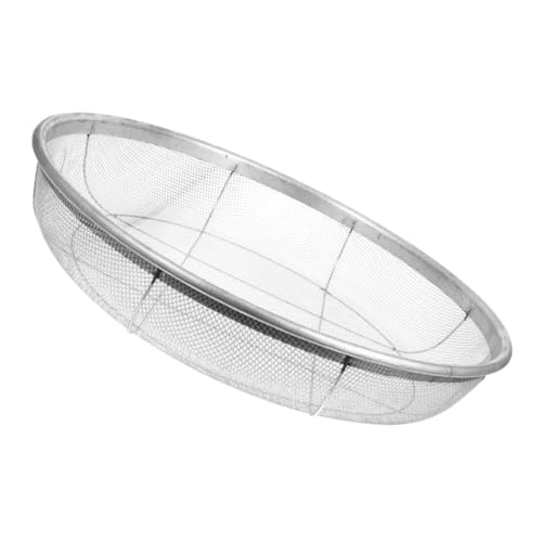 TOYANDONA Edelstahl Gartensieb mit Maschenweite Ergonomischer Griff Feinmaschiges Bodensieb für Erde Sand Steine Effizientes Filtern und Absieben im Garten und Pflanzkübeln TOYANDONA Edelstahl Gartensieb mit Maschenweite Ergonomischer Griff Feinmaschiges Bodensieb für Erde Sand Steine Effizientes Filtern und Absieben im Garten und Pflanzkübeln von TOYANDONA