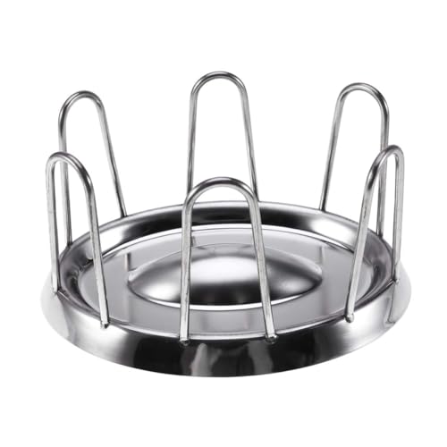 TOYANDONA Edelstahl Schildkröten Futternapf Geruchsneutral Gesund Kompakt Leicht Zu Reinigen Rundes Futtergeschirr Mit Glatter Kante Verhindert Kampf Um Futter Für Reptilien Haustiere TOYANDONA Edelstahl Schildkröten Futternapf Geruchsneutral Gesund Kompakt Leicht Zu Reinigen Rundes Futtergeschirr Mit Glatter Kante Verhindert Kampf Um Futter Für Reptilien Haustiere von TOYANDONA