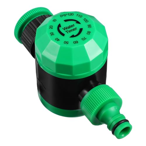 TOYANDONA Eimer Tropfbewässerungsset Schlauchbewässerungssteuerungen Tropf Gartenbewässerungsset Wassertimer Wassertimer Gartensprinkler Solar Gießkanne Sprinkler Timer Abs Grün von TOYANDONA