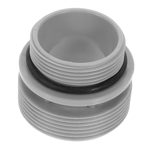 TOYANDONA Einlasssieb-Satz Mit Gewinde Schlauch Pumpe Pools Ersatz Filter Pool-Adapter Lagertank-Pool-zubehör Einlasssieb Mit Gewinde Poolablaufadapter Abs Grey von TOYANDONA