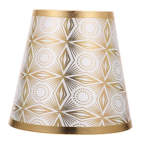 TOYANDONA Einstellbarer Stoff lampenschirm mit Clip Dekorative Leuchtenabdeckung für Wand Deckenlampen Elegantes Design Robustes Material Geeignet für Wohnzimmer und Schlafzimmer von TOYANDONA