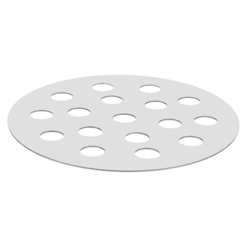 TOYANDONA Eisen Ersatzplatte Runde Grillrost Feuergitter für Holzkohlegrill mit Belüftung für Camping Picknick Outdoor Grillzubehör Robuste Holzkohleschale TOYANDONA Eisen Ersatzplatte Runde Grillrost Feuergitter für Holzkohlegrill mit Belüftung für Camping Picknick Outdoor Grillzubehör Robuste Holzkohleschale von TOYANDONA