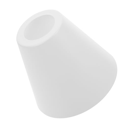 TOYANDONA Eisen Lampenschirm Tischlampe Retro Stil Hängelampe Abdeckung Weiß Lochdurchmesser Büro Wohnzimmer Schlafzimmer Deko TOYANDONA Eisen Lampenschirm Tischlampe Retro Stil Hängelampe Abdeckung Weiß Lochdurchmesser Büro Wohnzimmer Schlafzimmer Deko von TOYANDONA