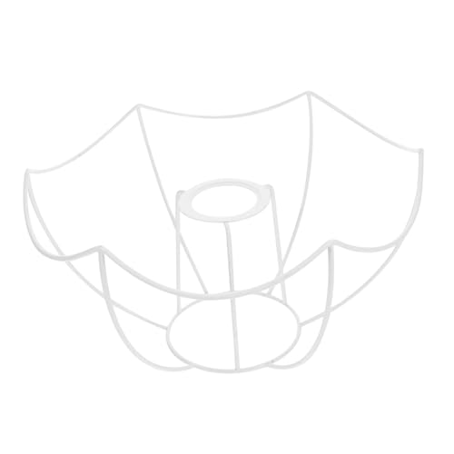 TOYANDONA Eisen Lampenschirmhalterung Halbkreis DIY Lampenrahmen für Fassung Tischlampe Wohnzimmer Büro Dekorationslampe Robust und Langlebig TOYANDONA Eisen Lampenschirmhalterung Halbkreis DIY Lampenrahmen für Fassung Tischlampe Wohnzimmer Büro Dekorationslampe Robust und Langlebig von TOYANDONA