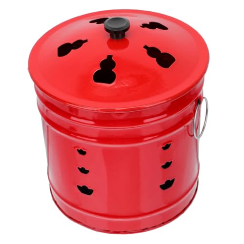 TOYANDONA Emaille Brennfass für Gartenabfälle Robuster Verbrennungseimer für Hochwertige Verarbeitung mit Luftventil für Effiziente Verbrennung Langlebige TOYANDONA Emaille Brennfass für Gartenabfälle Robuster Verbrennungseimer für Hochwertige Verarbeitung mit Luftventil für Effiziente Verbrennung Langlebige von TOYANDONA
