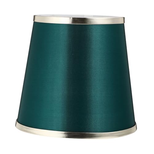 TOYANDONA Europäischer Stoff Lampenschirm für Tischlampe Abnehmbar Eleganter Grüner Lampenschirm für Wohn Schlafzimmer Modisches Design Einfache Handhabung Stilvolle Wohnraumdekoration von TOYANDONA