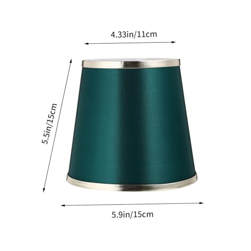 TOYANDONA Europäischer Stoff lampenschirm in Dunkelgrün Dekorativer Lampenschirm aus Textil Passend für Tischlampe Stehleuchte und Wandlampe Einfacher Ersatz mit Elegantem Design für Wohn TOYANDONA Europäischer Stoff lampenschirm in Dunkelgrün Dekorativer Lampenschirm aus Textil Passend für Tischlampe Stehleuchte und Wandlampe Einfacher Ersatz mit Elegantem Design für Wohn von TOYANDONA