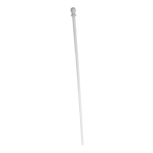 TOYANDONA Fahnenmast Verstellbarer Fahnenmast mit Drehbarem Halter für Wandmontage für Garten Veranda und Außenbereich Verwicklungsfreies Design von TOYANDONA