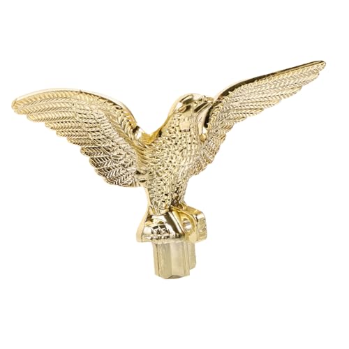TOYANDONA Fahnenmastkopf Adler Topper Robustem Material Wetterfest für Garten und Außenbereich Leicht Einfach zu Montieren Dekoratives Flaggenmast Zubehör für Stilvolle Flaggenmast TOYANDONA Fahnenmastkopf Adler Topper Robustem Material Wetterfest für Garten und Außenbereich Leicht Einfach zu Montieren Dekoratives Flaggenmast Zubehör für Stilvolle Flaggenmast von TOYANDONA