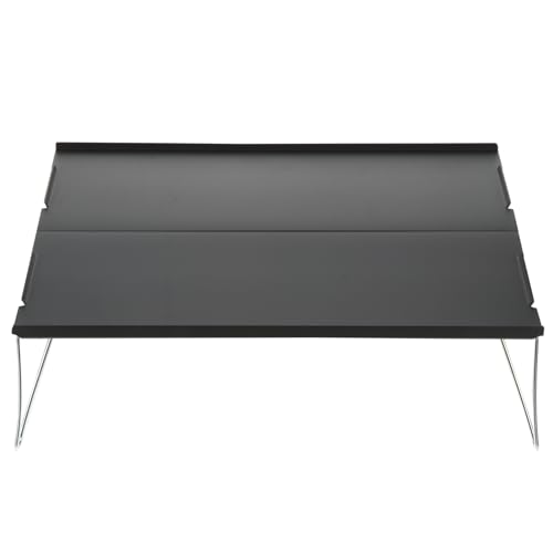 TOYANDONA Faltbarer Aluminium Campingtisch Ultraleichter Tragbarer Tisch für Outdoor Picknick und Grillen Einfach Aufzustellen Transportieren für Garten und Reisen von TOYANDONA