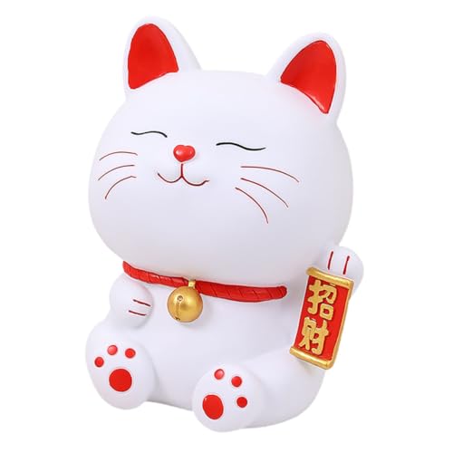 TOYANDONA Feng Shui Deko Maneki Neko Spardose Glückskatze mit Traditionellem Design Robuste Money Bank für Zuhause Vielseitiges Sparschwein und Geschenkoption TOYANDONA Feng Shui Deko Maneki Neko Spardose Glückskatze mit Traditionellem Design Robuste Money Bank für Zuhause Vielseitiges Sparschwein und Geschenkoption von TOYANDONA