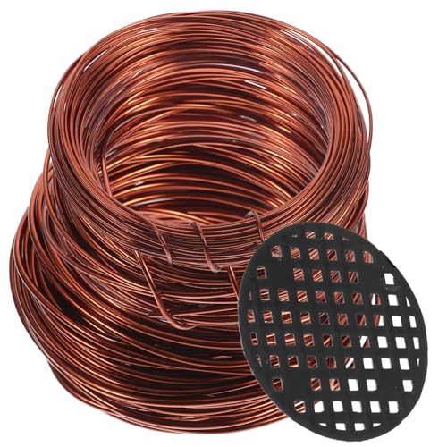 TOYANDONA Flexibler Bonsai Trainingsdraht Eloxiertes Aluminium Drahtset Langlebig Rostfrei Wiederverwendbar für Pflanzenkletterrahmen Garten DIY bastelprojekte von TOYANDONA