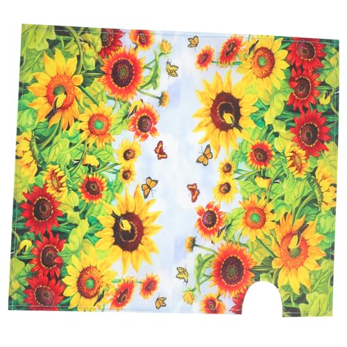 TOYANDONA Floral Muster Briefkasten abdeckung Wetterfeste Gartenbriefkasten schutzhülle mit Einfachem Anbringen Strapazierfähig und Kratzfest Dekorative Outdoor postkasten verkleidung von TOYANDONA