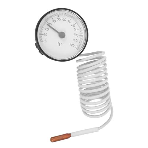 TOYANDONA Flüssigkeitsthermometer Axial Zifferblattthermometer Industriethermometer Kapillarrohrthermometer Innenthermometer Analoges Thermometer Zifferblatt Temperaturanzeige TOYANDONA Flüssigkeitsthermometer Axial Zifferblattthermometer Industriethermometer Kapillarrohrthermometer Innenthermometer Analoges Thermometer Zifferblatt Temperaturanzeige von TOYANDONA