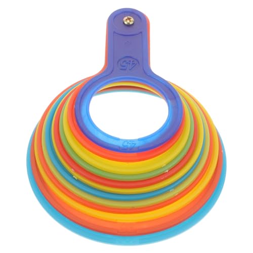 TOYANDONA Fruchtdurchmesser messringe Kunststoff Messlehre für Obstgrößen Praktische Messhilfe für Obstbauern zur Einfachen Fruchtklassifizierung Vielseitig Einsetzbar Farbig Sortiert TOYANDONA Fruchtdurchmesser messringe Kunststoff Messlehre für Obstgrößen Praktische Messhilfe für Obstbauern zur Einfachen Fruchtklassifizierung Vielseitig Einsetzbar Farbig Sortiert von TOYANDONA