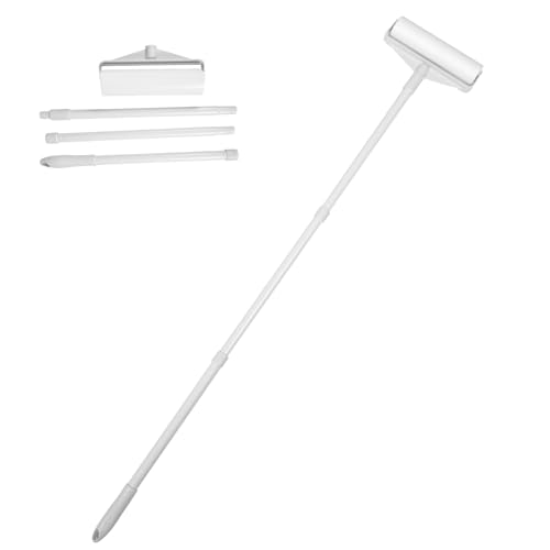 TOYANDONA Fusselrolle für Haustierhaare Ergonomischer Tierhaarentferner mit Langem Griff Teiliges Design für Möbel Teppiche und Kleidung Effiziente und Einfache Handhabung von TOYANDONA