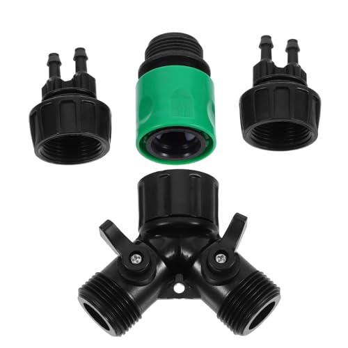 TOYANDONA Garten Schlauch Verteiler für Tropfschläuche Adapter für Bewässerungssysteme für Blumenbeete von TOYANDONA