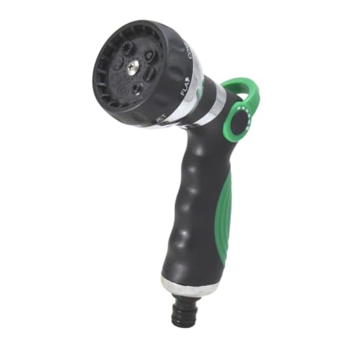 TOYANDONA Gartenbrause Spritzpistole mit Einstellbaren Wassermustern Ergonomischer Griff Rutschfest Langlebig für Bewässerung Autowäsche Haustierpflege und Gartenpflege TOYANDONA Gartenbrause Spritzpistole mit Einstellbaren Wassermustern Ergonomischer Griff Rutschfest Langlebig für Bewässerung Autowäsche Haustierpflege und Gartenpflege von TOYANDONA
