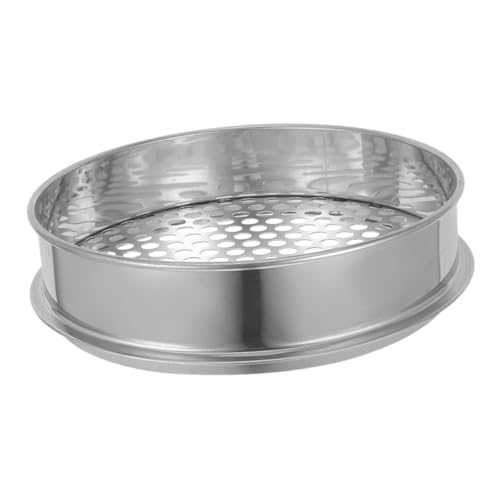 TOYANDONA Gartensieb mit Rundlöchern Kunststoff Bodensieb Kompost Sifter für Gartenarbeit Leichtes Tragbares Sieb zur Boden und Pflanzensiebung für Bonsai Beeren und Samenfilterung TOYANDONA Gartensieb mit Rundlöchern Kunststoff Bodensieb Kompost Sifter für Gartenarbeit Leichtes Tragbares Sieb zur Boden und Pflanzensiebung für Bonsai Beeren und Samenfilterung von TOYANDONA