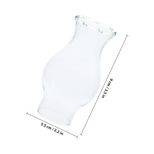TOYANDONA Glas Öllampen Ersatzschirm Transparent Vintage Kerosin Lampenschirm für Innen Außen Camping Petroleumlampe Ersatzglas Dekoration TOYANDONA Glas Öllampen Ersatzschirm Transparent Vintage Kerosin Lampenschirm für Innen Außen Camping Petroleumlampe Ersatzglas Dekoration von TOYANDONA