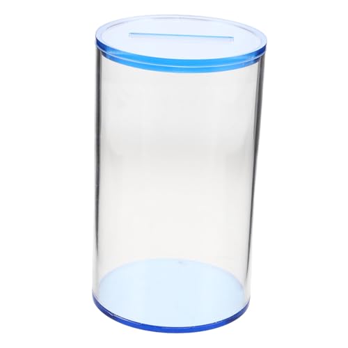 TOYANDONA Große Acryl Spardose mit Öffnung Transparentes Geldspar Aufbewahrungsbox für Restaurants und Zuhause aus Robustem Acrylmaterial von TOYANDONA