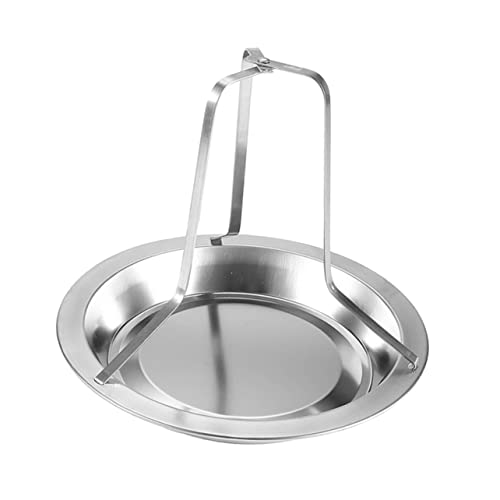 TOYANDONA Hähnchenbräter Rostfrei Hohe Hitzeresistenz Gleichmäßiges Garen Stabile Halterung Für Grill Gasgrill Outdoor BBQ Kochen von TOYANDONA