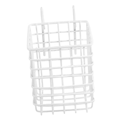 TOYANDONA Hängehilfe für Kleintiere Kleines Metall heufuttergestell Stabiles Futterzubehör für Kaninchen Hamster Meerschweinchen Chinchilla Sicheres Futterspender Design für Sauberes von TOYANDONA