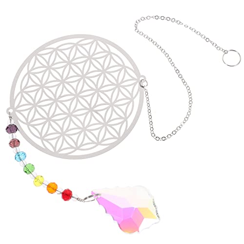 TOYANDONA Hängendes Kristall Dekorationsornament für Suncatcher für Hochzeiten Babyzimmer Kronleuchter und DIY Projekte von TOYANDONA